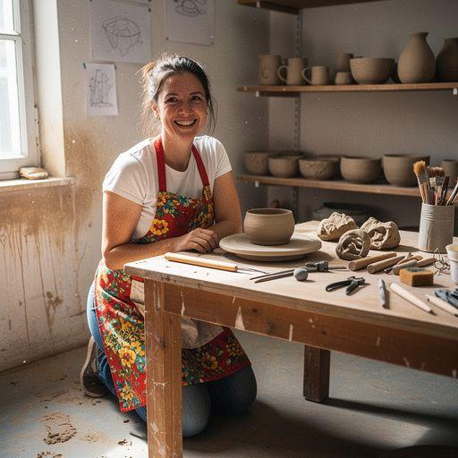 Anna Schmidt - Kursleiterin für Töpferkunst