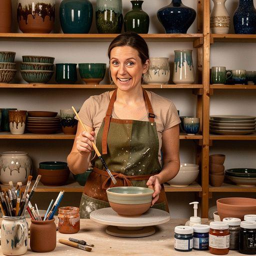 Sabine Weber - Dozentin für Glasurtechnik